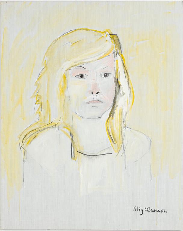 Stig Claesson, oil on canvas, signed Stig Claesson.