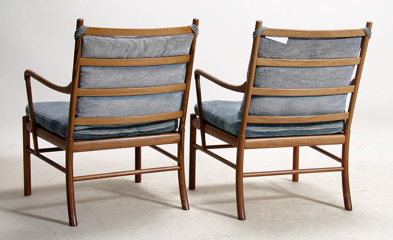 KARMSTOLAR, "Colonial chair", Ole Wancher, Danmark,