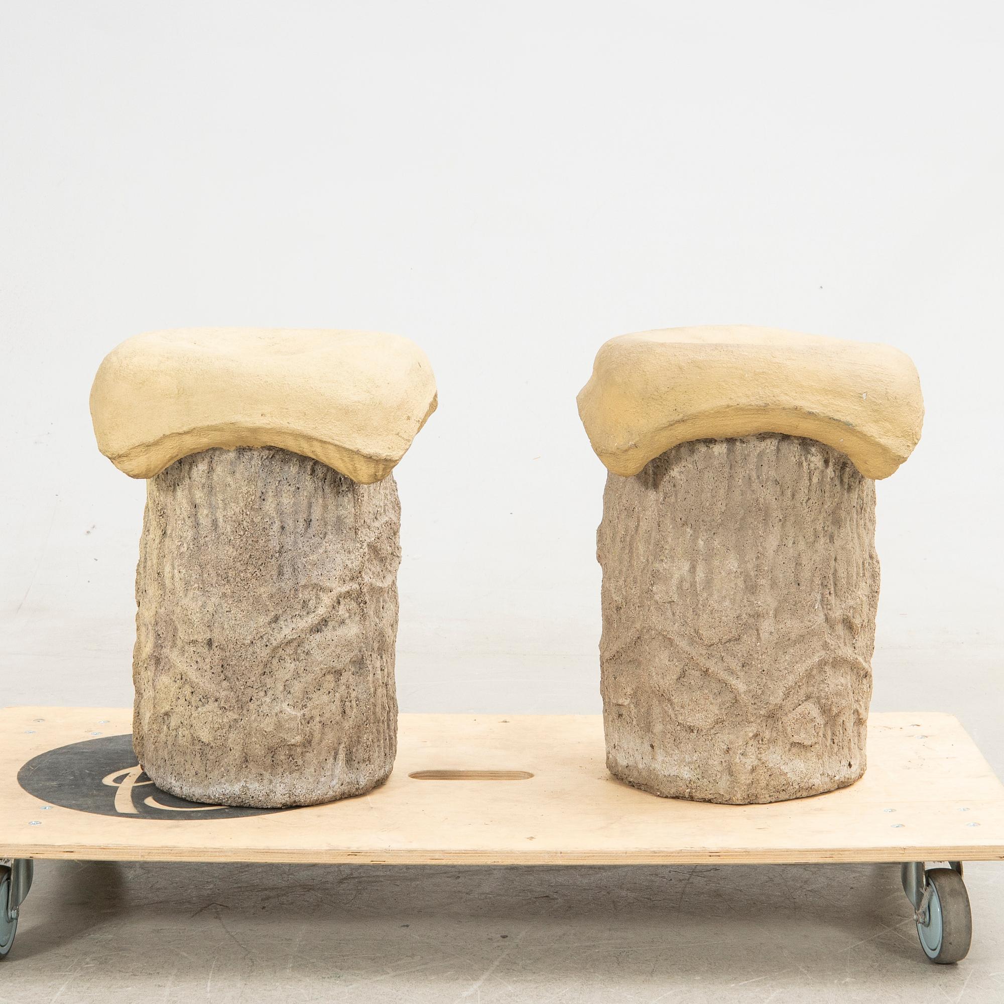 Pallar, ett par, 1900-talet slut.