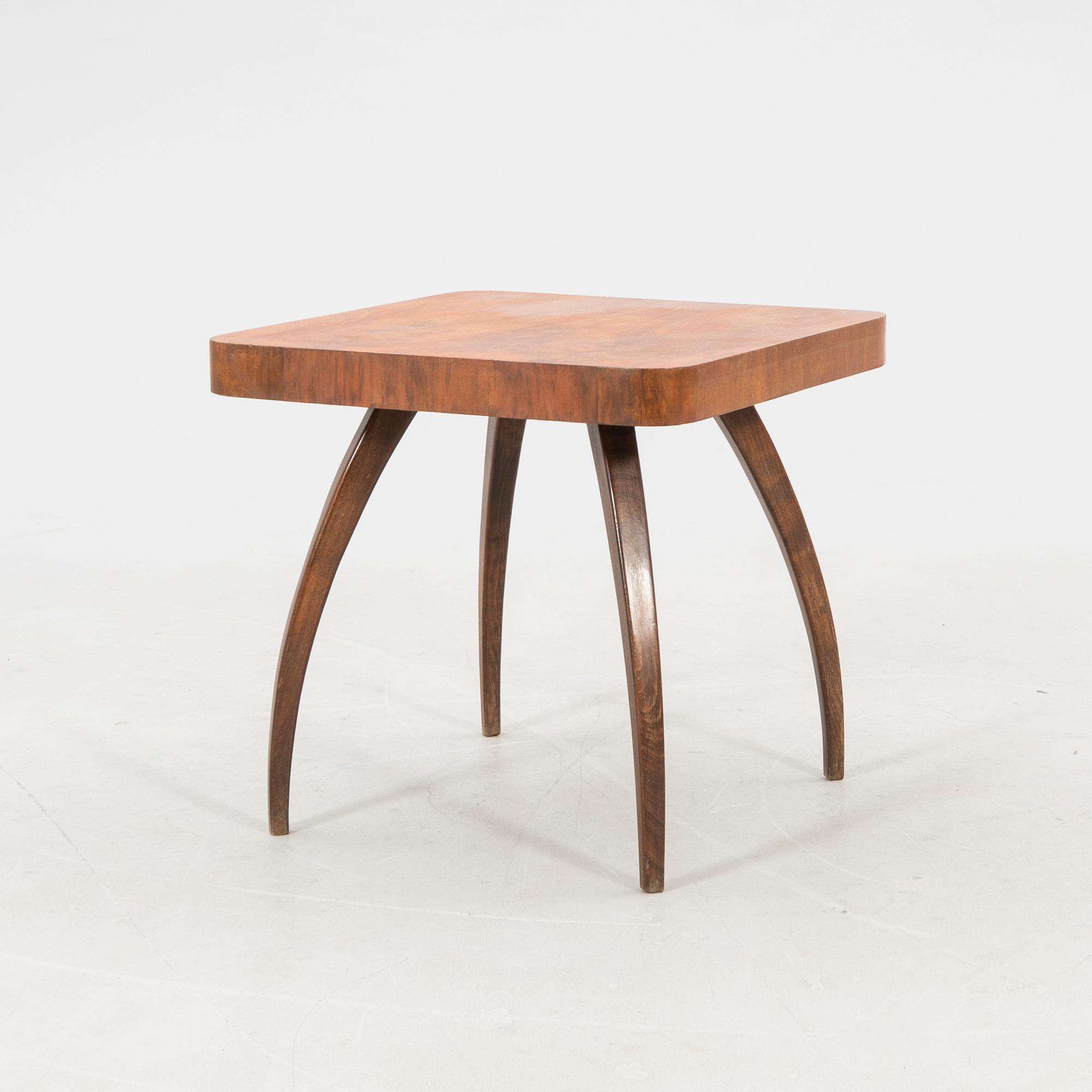 Jindrich Halabala, table, "Spidertable H259", UP Zavody Brno, 1950s.