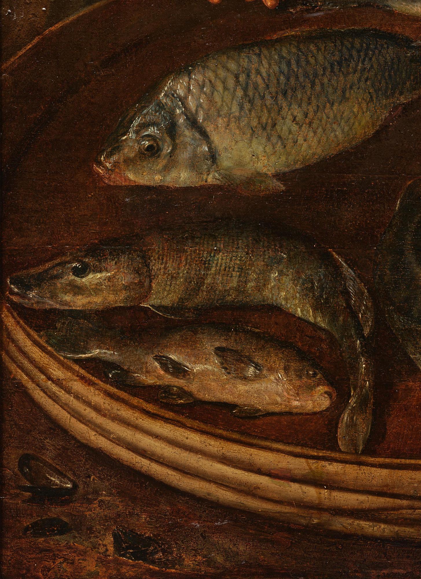 Joachim Beuckelaer, A fish market outside the city gate of Antwerp.