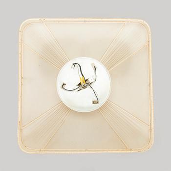 A mid-20th century ceiling light by Valinte.