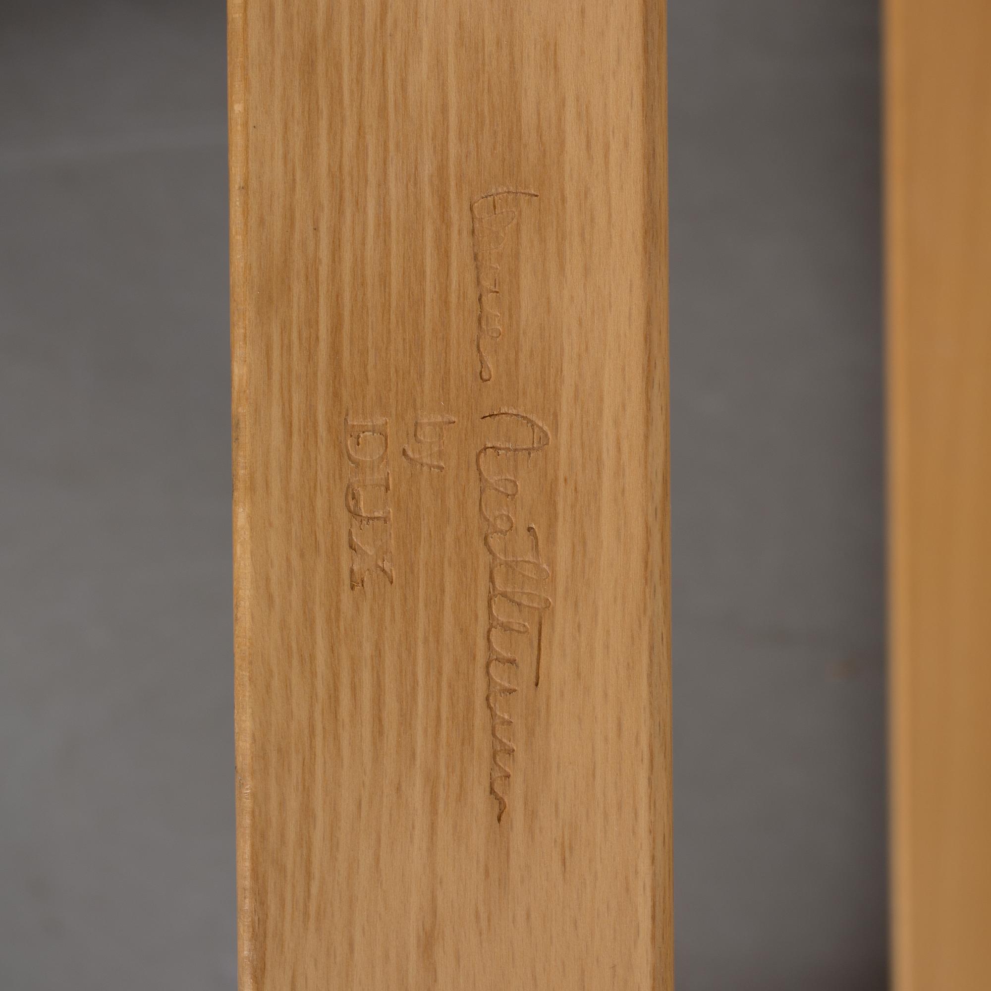 FÅTÖLJ, "Eva", stämpelmärkt Bruno Mathsson för Dux.