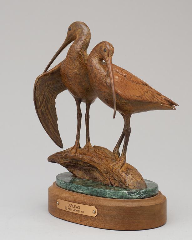Kent Ullberg, "Curlews" (= Storspov).