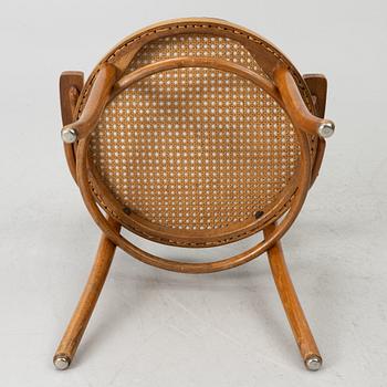 Armchairs, 6, model No. 3, Thonet, first half of the 20th century.