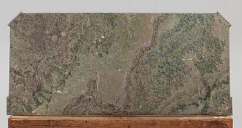 A Gustavian late 18th century commode by G Foltiern, indistinctly signed.