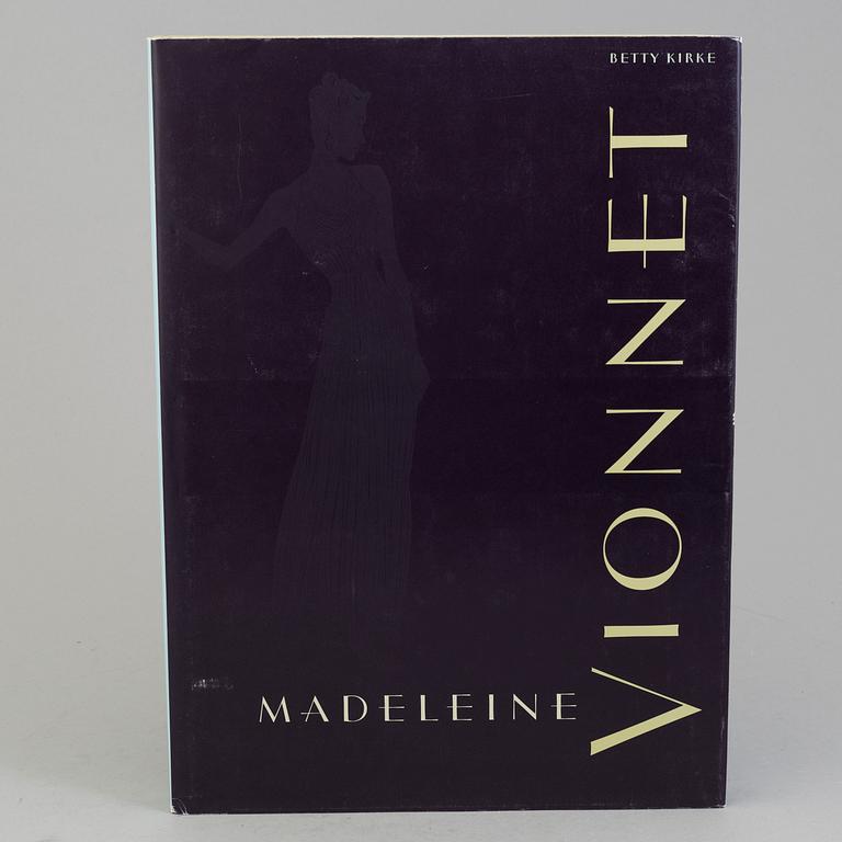 MODELITTERATUR, 4 volymer: Madeleine Vionnet & Diana Vreeland.