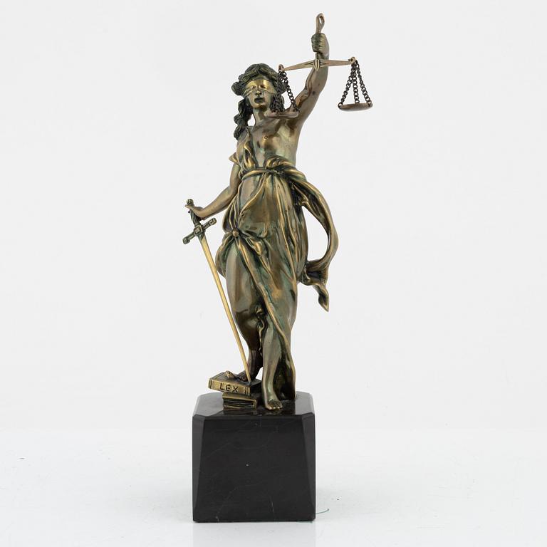 Okänd konstnär, "Justitia".