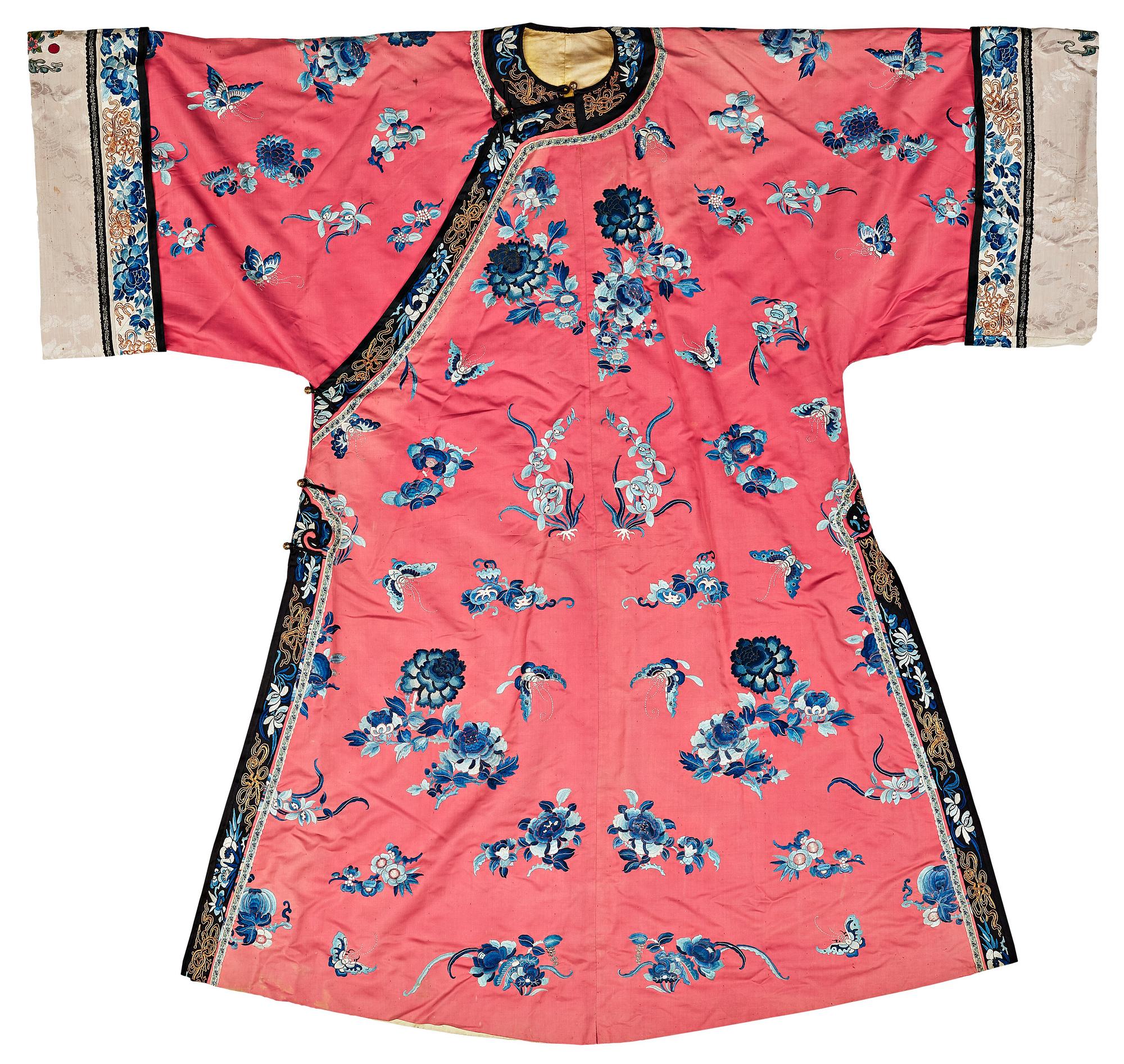 ROCK, broderat siden. Sen Qingdynasti, omkring 1900.