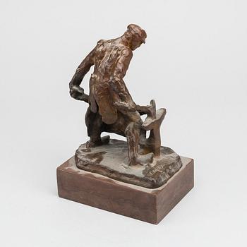 CHRISTIAN ERIKSSON, bronze, signed. Herman Bergman Stockholm.