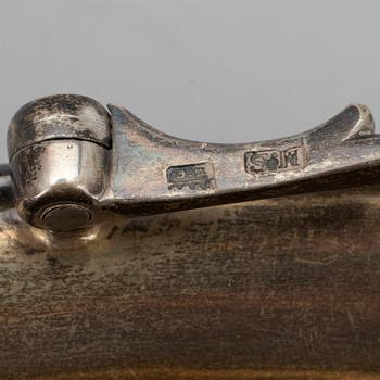 LEIPÄKORI, hopeaa, Pietari, Venäjä 1855. Paino 504 g.