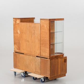 A cocktail cabinet, late 20th century,