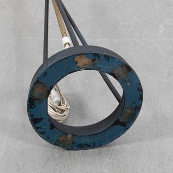 Golvlampa, 1900-talets mitt.