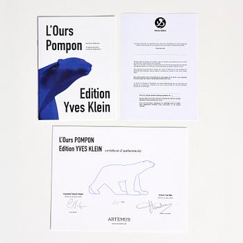Yves Klein & Francois Pompon, after, "L'ours Pompon - Klein Edition".