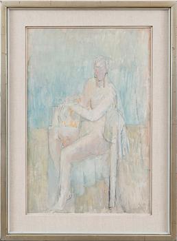 PÄR-ERIK GRANFELT, WOMAN SITTING.