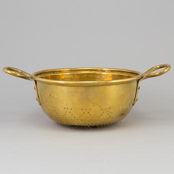 DURKSLAG, mässing, 1700-/1800-tal.