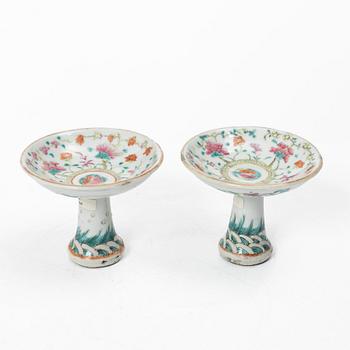 Stemcups, ett par, Kina, Qingdynastin, 1800-tal.