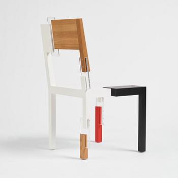 Sigurdur Gustafsson, a "Copy and Paste" chair, ed. 97/99, Källemo, Värnamo, post 2007.