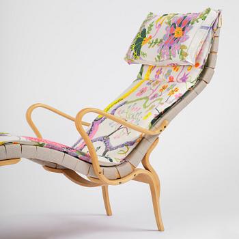 Bruno Mathsson, a "Pernilla 3" lounge chair, Firma Karl Mathsson, Värnamo, Sweden, 1940s.