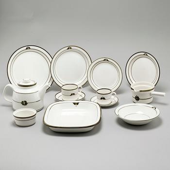SERVISDELAR, 62 st, porslin, "Nordica", Rörstrand, 1900-talets andra hälft.
