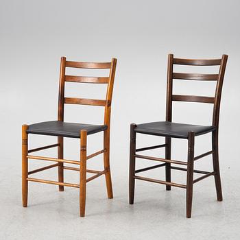 Gunnar Asplund, Chairs, a pair, Gemla, designed for the Stockholm Exhibition 1930.