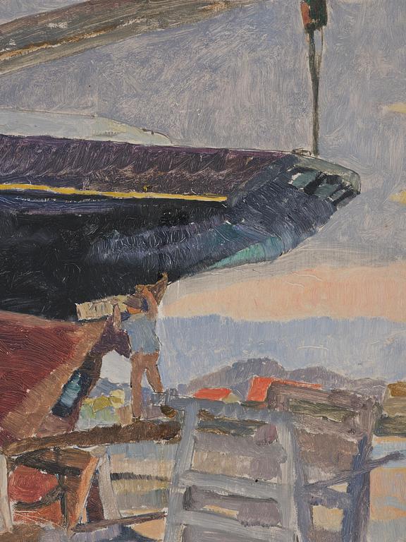 Carl Wilhelmson, "Varvet" ("The Yard").