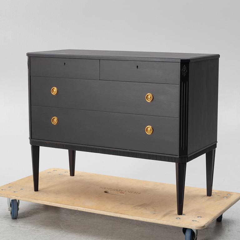 A chest of drawers, mid-20th century.