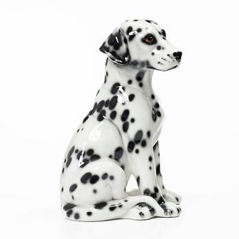 Sculpture, Dalmatian dog, Italy, late 20th century.
