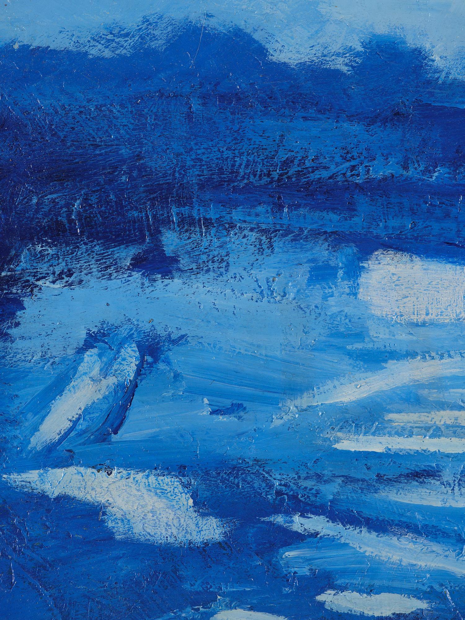 Staffan Hallström, Blue composition.