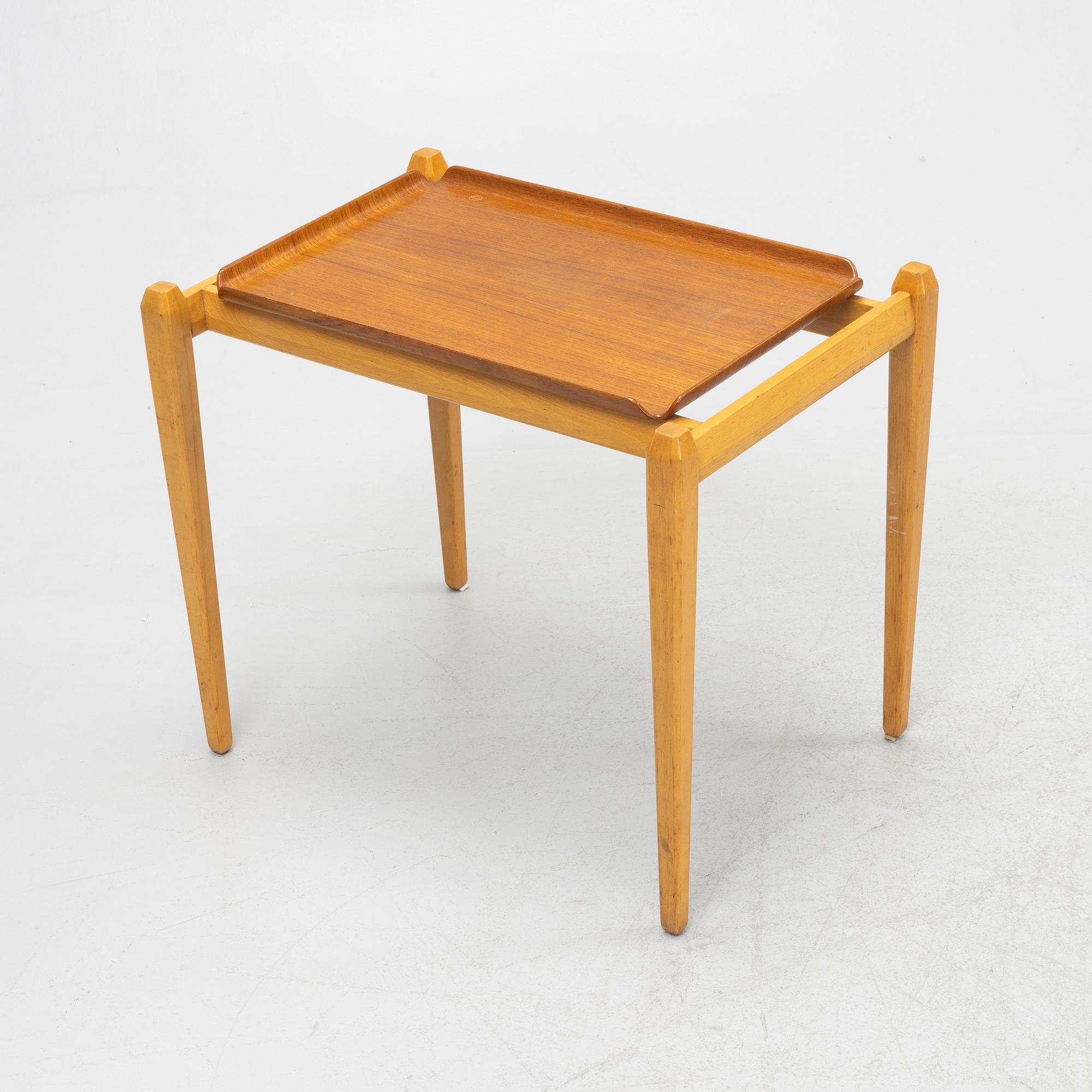 Axel Larsson, a side table, model 153, Svenska Möbelfabrikerna Bodafors.