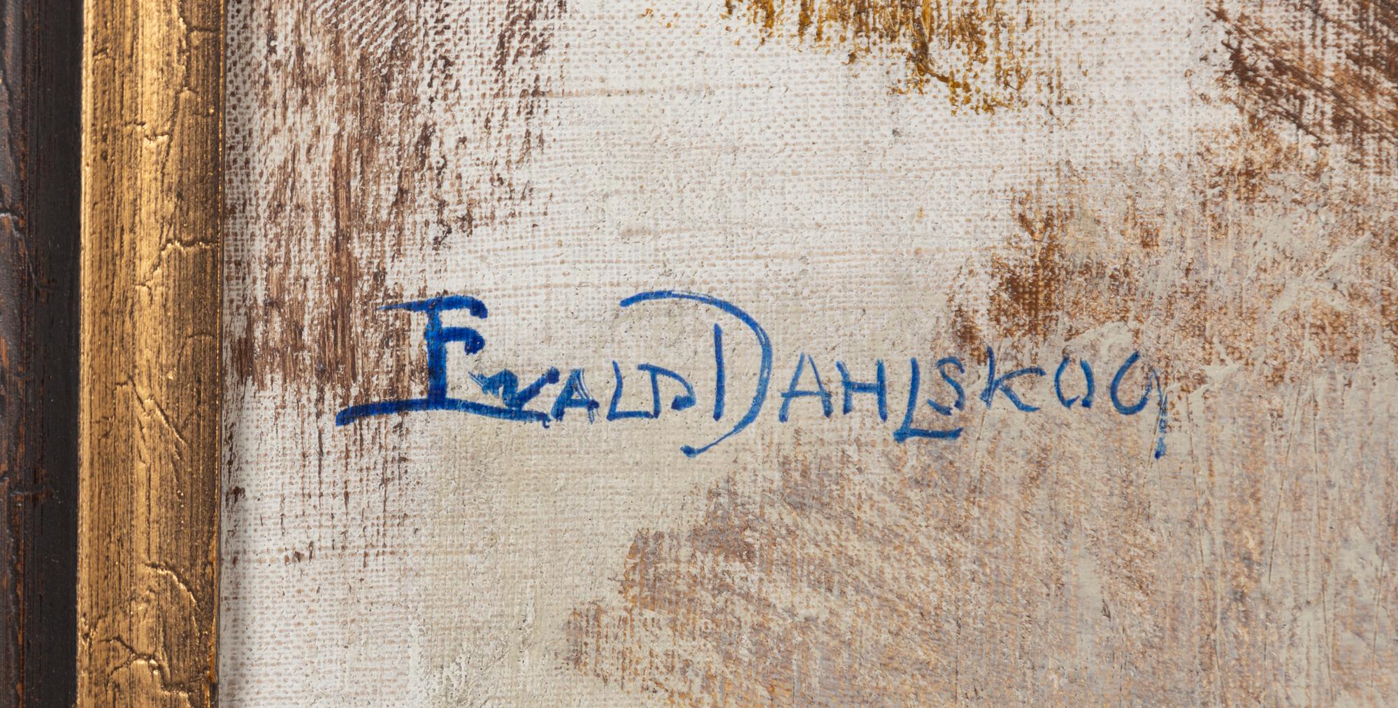 Ewald Dahlskog, Artist colleague (Harald E Andrén 1891-1964).