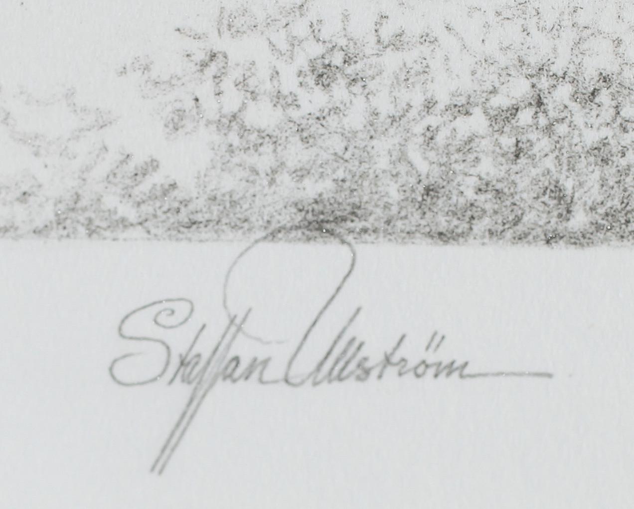 STAFFAN ULLSTRÖM, litografi, signerad, èpreuve d'artiste.