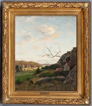 Victor Westerholm, LANDSCAPE FROM PARAINEN.