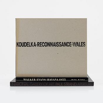 Walker Evans, Paul Strand, Josef Koudelka, 3 photobooks.