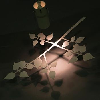 JUKKA KORPIHETE, valoveistos, "Lehvä", Korpi Design, 2000-luku.