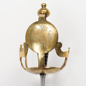 PALLASCH, svensk, m/1778 för Västgöta kvalleriregemente.
