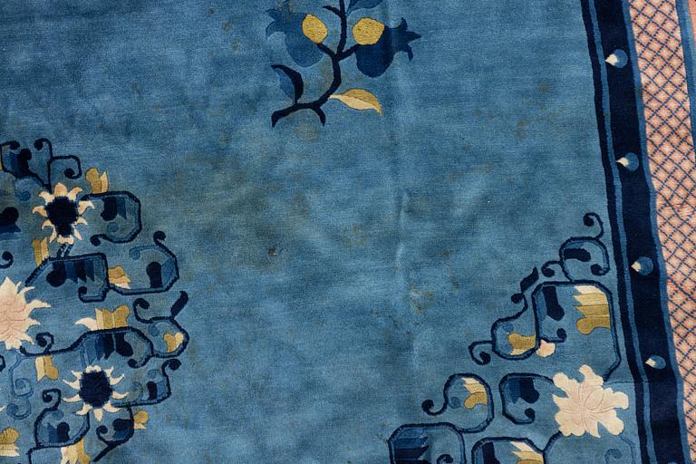 A carpet, China, c. 488 x 343 cm.
