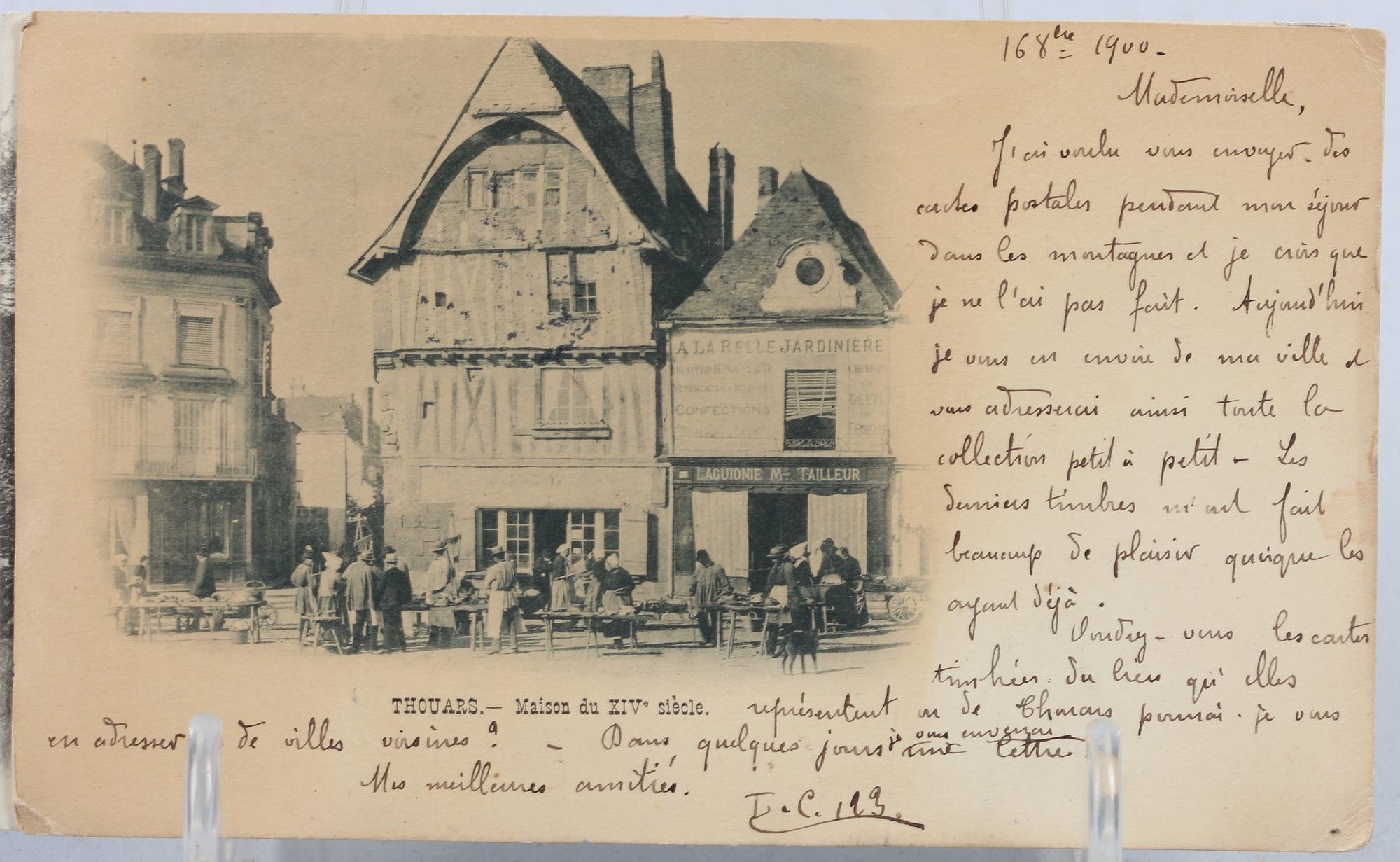PARTI VYKORT, omkring sekelskiftet 1900.