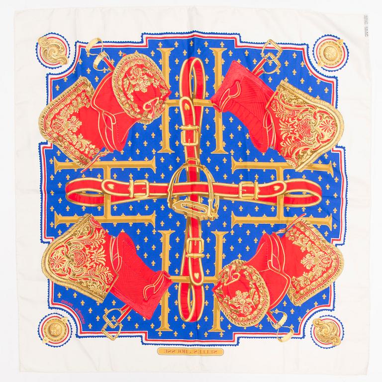 Hermès, scarf, "Selles a Housse".