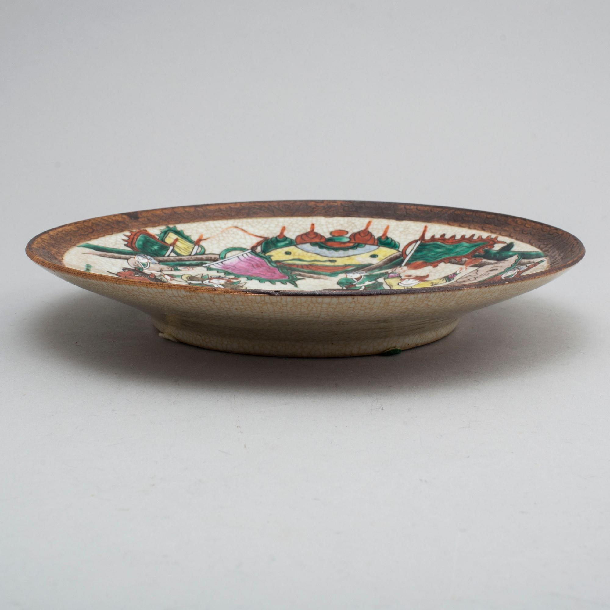 FAT, porslin. Qingdynastin, omkring 1900.