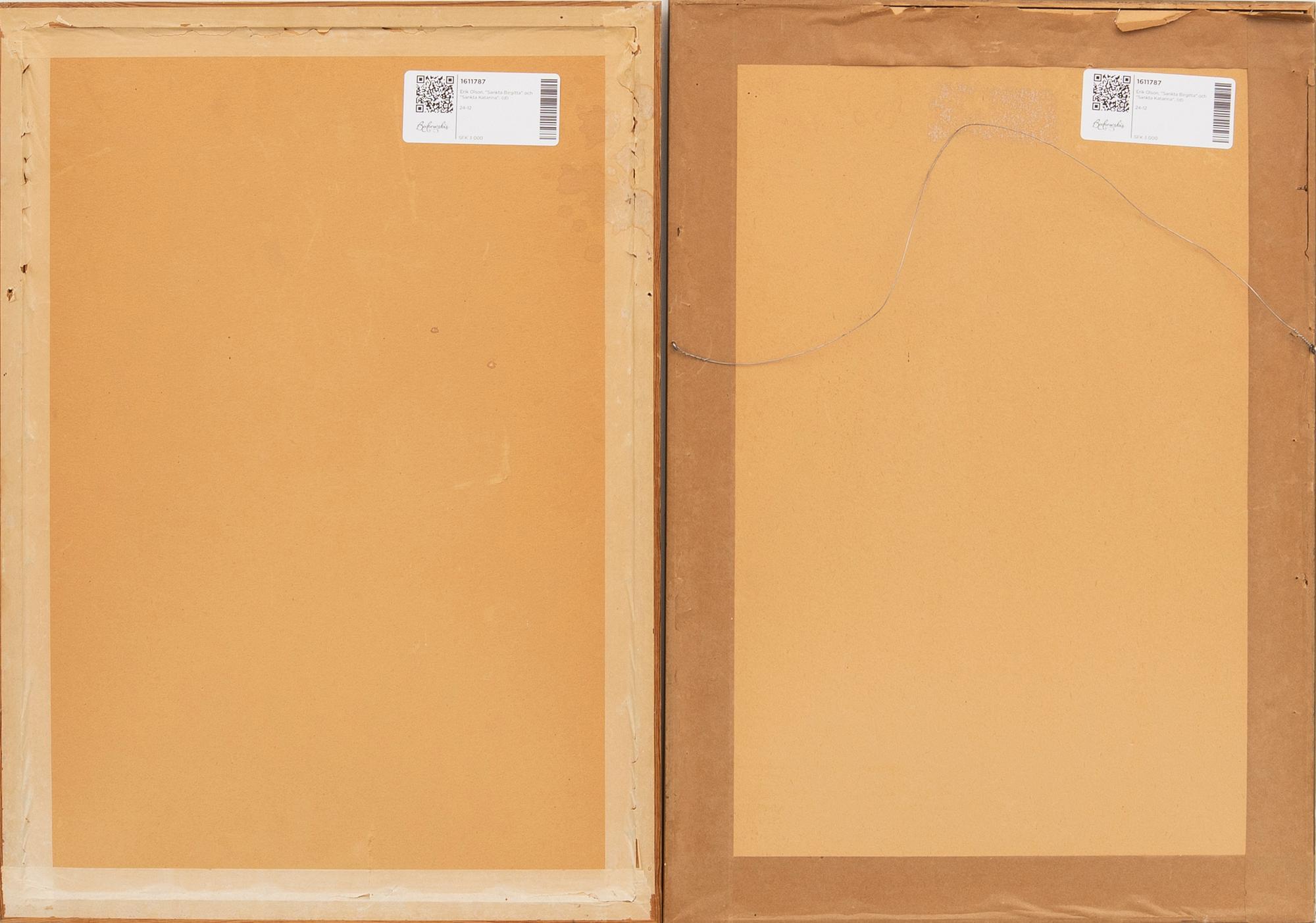 Erik Olson, "Saint Bridget of Vadstena" and "Saint Catherine of Vadstena".