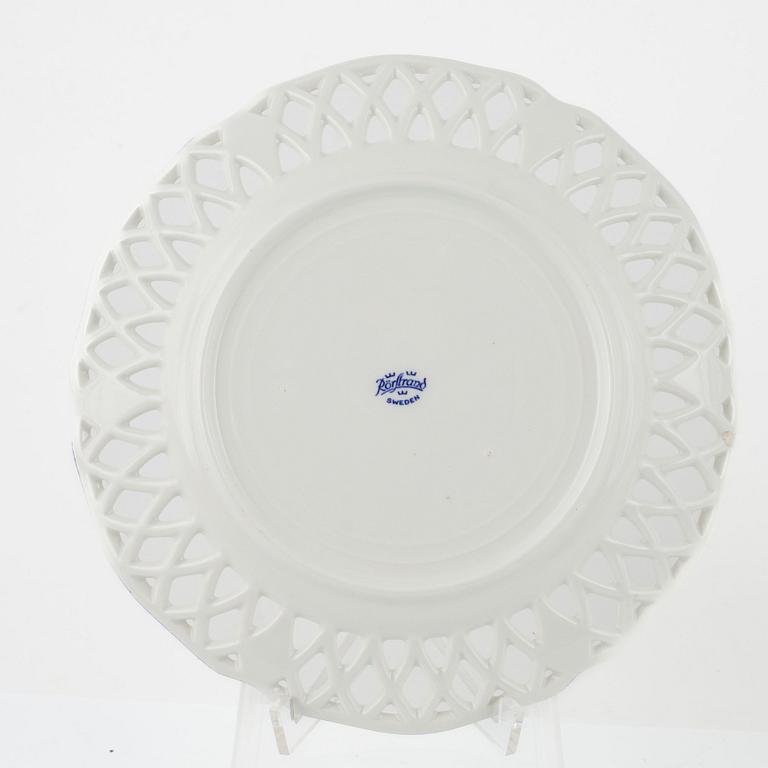A 39-piece Rococo-style fruit service, Rörstrand, Sweden, first half of the 20th cetnury.