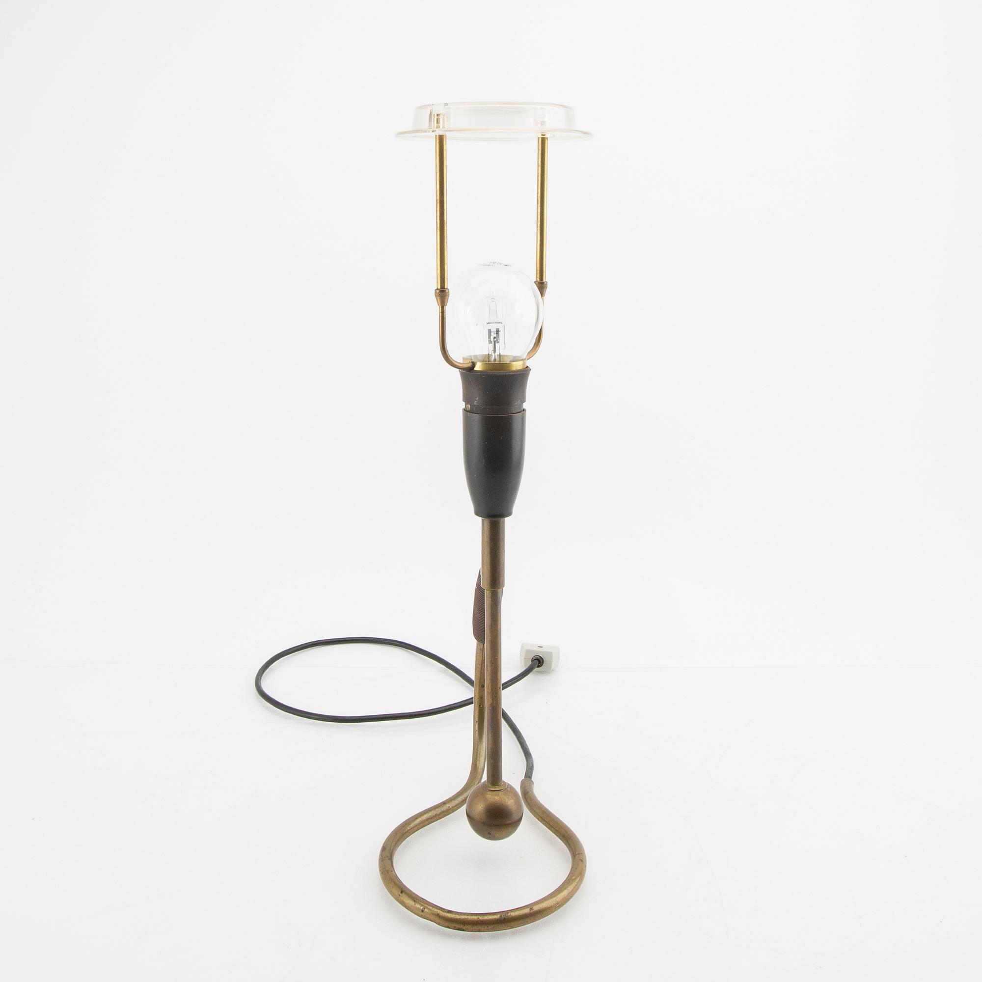 Kaare Klint, bords / vägglampa, "306", Le Klint, Danmark, 1900-talets mitt.