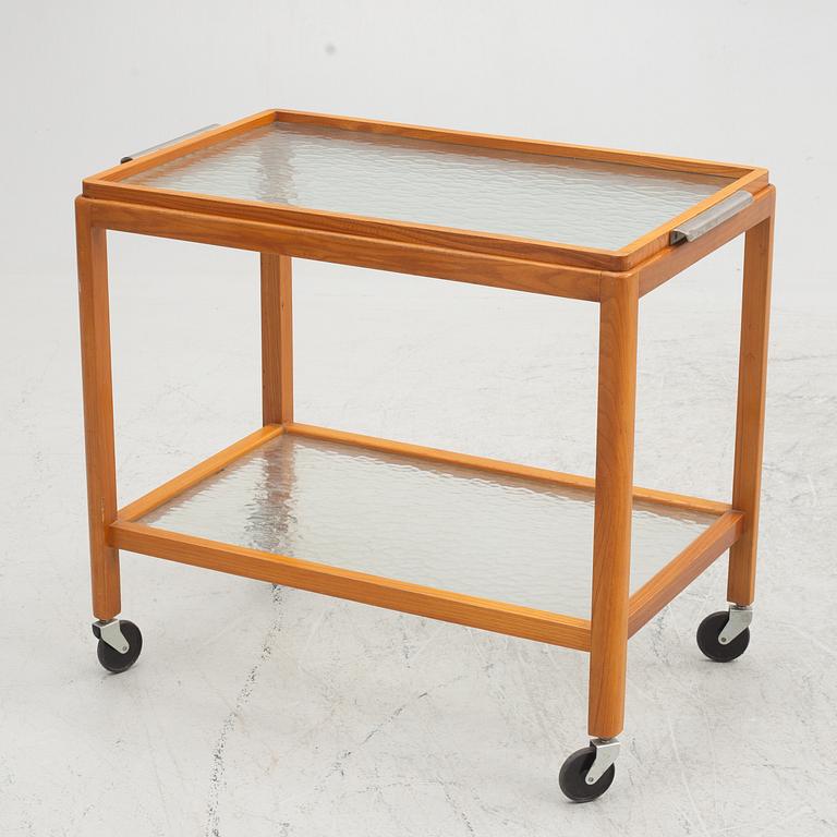 Serving cart, functionalist, 1930s/40s.