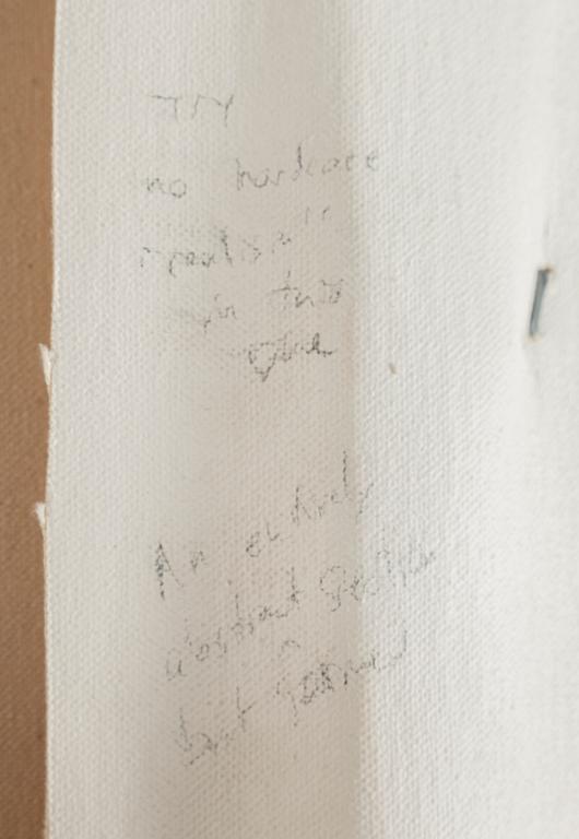 GERALD DAVIS, acrylic on canvas, signed and dated 2011 a tergo.