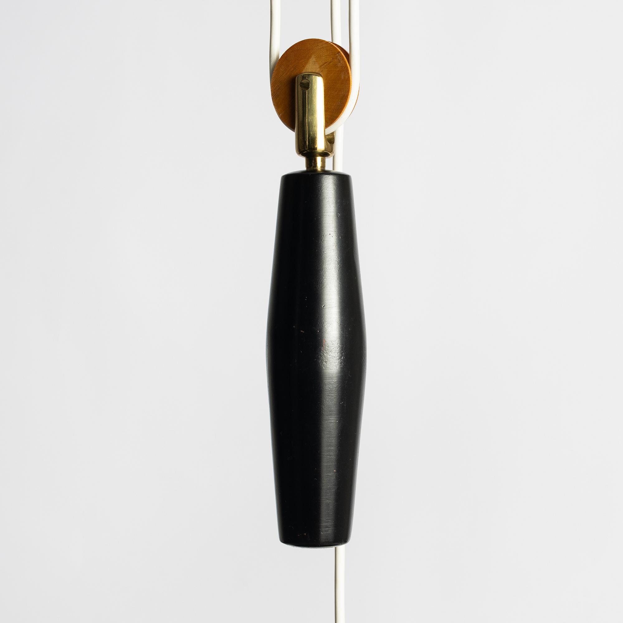 Boréns, a ceiling lamp model 3359, Borås, 1950s.