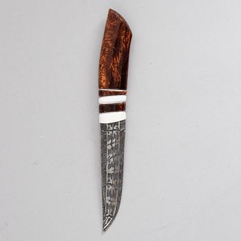 Patrik Nilsson & Mattias Styrefors, knife, signed and dated 2016.