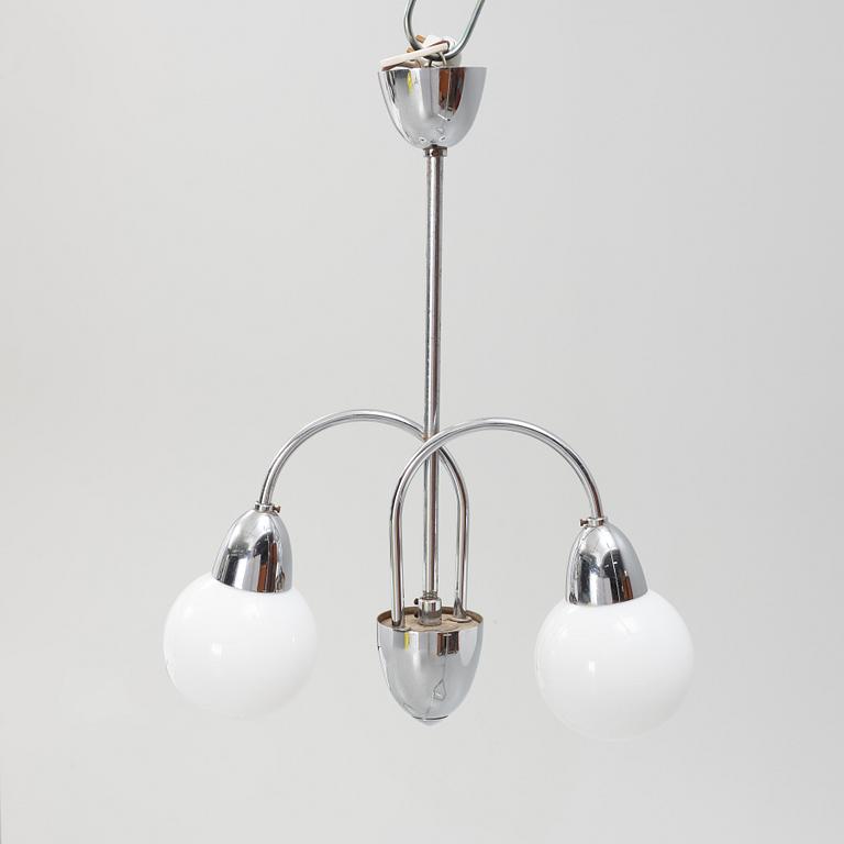 A ceiling light, 1930's.