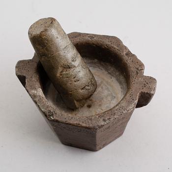 MORTEL, kalksten, 1700-/1800-tal.