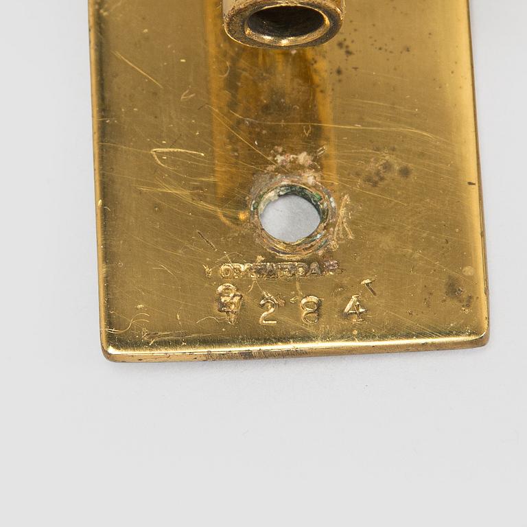 Paavo Tynell, a pair of '7284' wall lights for Taito, 1930s/1940s.